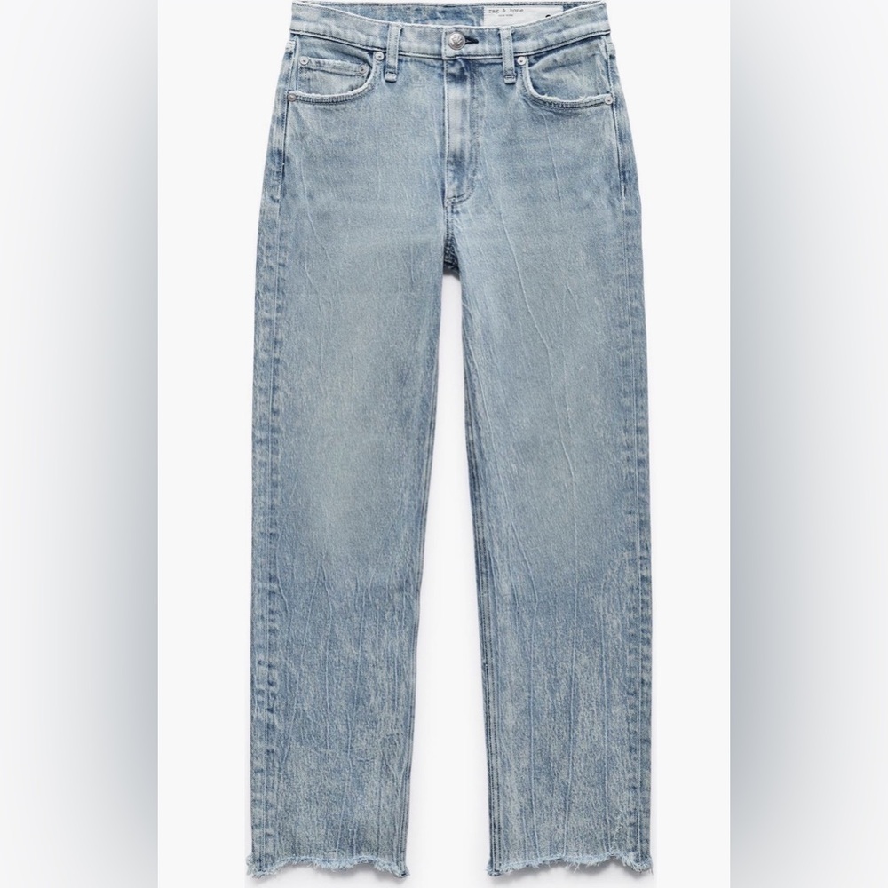 Rag & Bone Harlow Ankle Straight Leg Jeans (Betty) - Picture 2 of 2